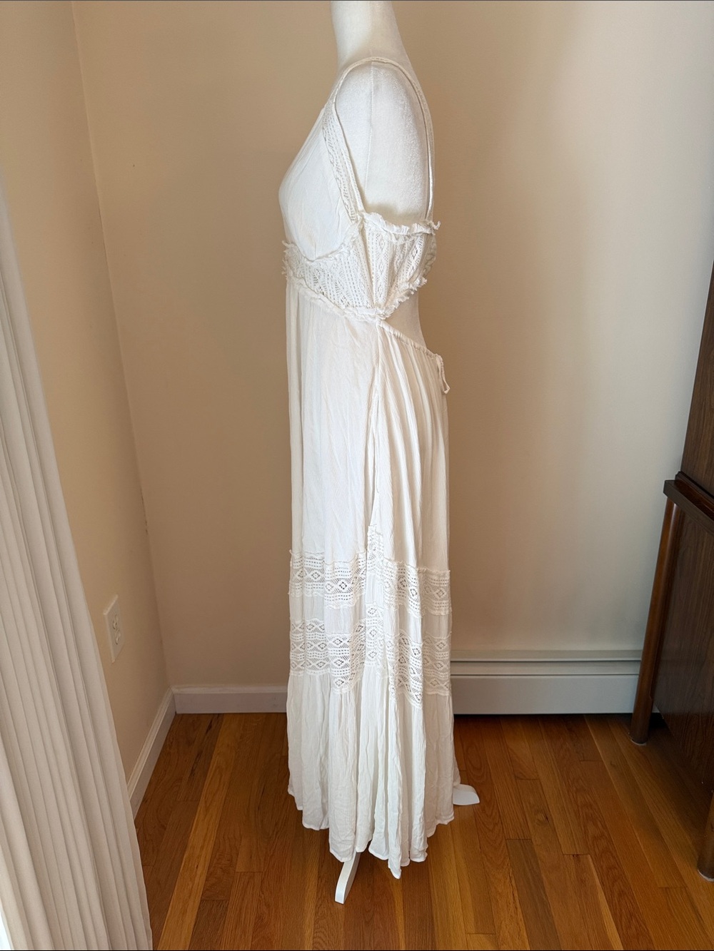 Free People Hadlee Maxi Dress White - Picture 10 of 16